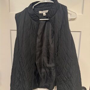 Calvin Klein Women's Black Quilted Vest